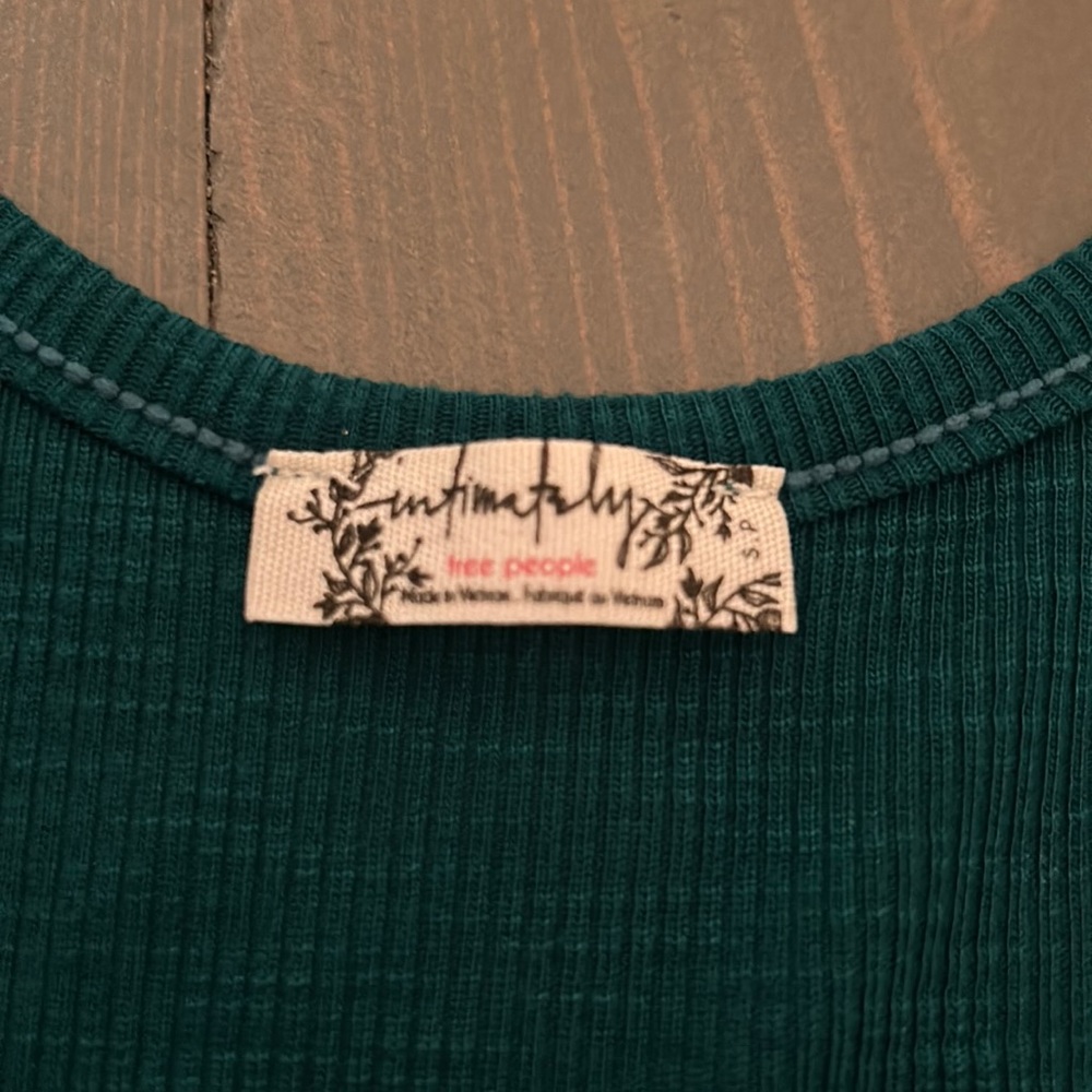 Intimately Free People Racer Back Tank, Size Small - Picture 2 of 5